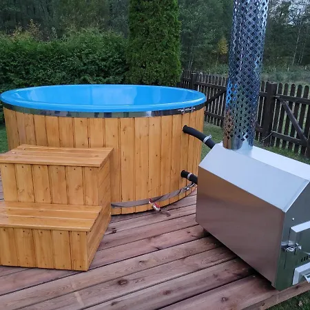 Villa Kaszubskie Zacisze 2 Dom Nad Jeziorem, Sauna, Balia Ogrodowa