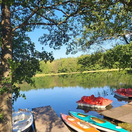 Villa Kaszubskie Zacisze 2 Dom Nad Jeziorem, Sauna, Balia Ogrodowa Lipusz